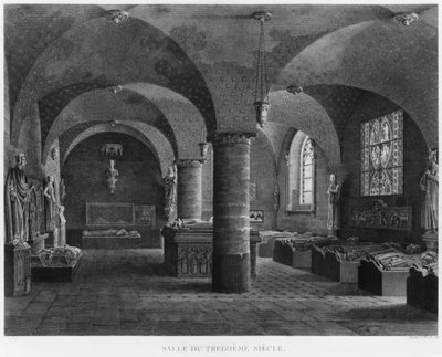 The 13th Century Room, Musee des Monuments Francais, Paris, Illustration from 